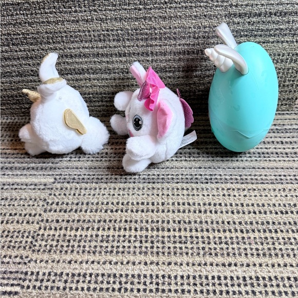 Zuru Rainbocorn Pink and White Plush Toy with Egg lot (2) - Picture 4 of 10